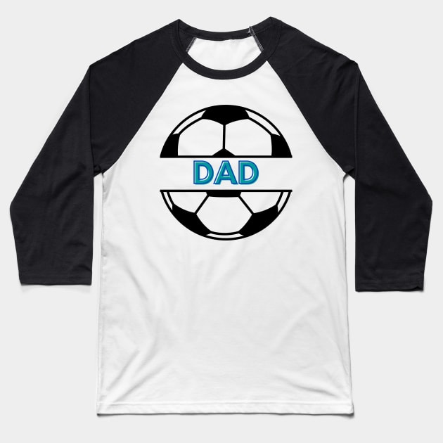 Soccer dad Baseball T-Shirt by Sport-tees by Marino's